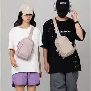 Túi đeo chéo đa năng thời trang nam nữ chất liệu vải mới siêu nhẹ chống nước tốt nhiều ngăn 48000