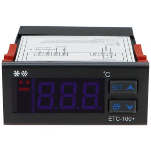 ETC-100+ Mini Microcomputer Refrigerator Thermostats Controller Regulator Thermoregulato