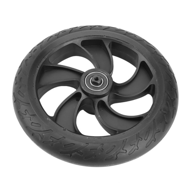 8 Inch Solid Rear Wheel Tire For Kugoo S1 S2 S3 Electric Scooter - Black Replacement Tire
