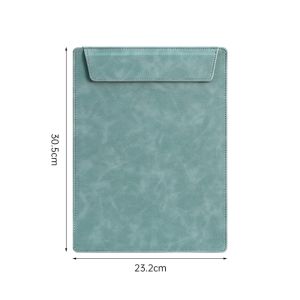 DOOUR 1pc Suede Menu Wine Holder PU Leather A4/A5/A6/A7/B5 File Folder Durable with Pen Insert ic Clipboard School Office