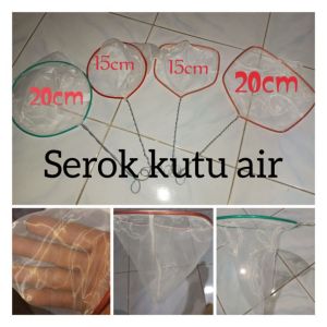 Serokan Seser Saringan Sairan Serok kutu air kutir artemia 1kg muat 20pcs