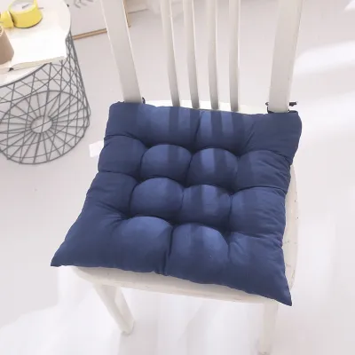 40x40cm Soft Home Office Sofa Chair Pad SquareComfortable Cotton Seat Cushion Buttocks 防滑座垫