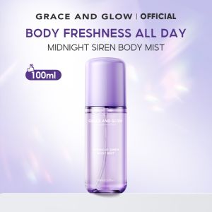 Grace and Glow Perfume Body Mist Midnight Siren Long Lasting Fragrance Daily Body Care 100ml Tahan Lama Body Spray