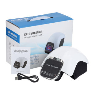 Intelligent Heated Knee Massager Pad for Middle-aged and Elderly People’s Knee Hot Compress Red Light Physiotherapy Air Pressure Massager for Old Cold Legs