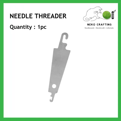 Neko Crafting Needle Threader Cross Stitch Sewing Needle / Tarik Benang / 穿线器