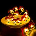 HUYAN Decorative 3D Mushroom Copper Wire Lights Simulation Mushroom Shap Fairy String Lamps Christmas Fairy String Lamps 2/3 Meters Mushroom String Lights Garden Party. 