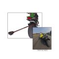 ขาตั้งและแท่นยึดกล้อง ติดรถมอเตอร์ไซค์ ขาตั้งกล้องติดรถมอเจอร์ไซค์ Action Camera Stand and Mount ขาตั้งกล้องเซลฟี่ หัวต่อมือถือ ขาตั้งมือถือ car. 