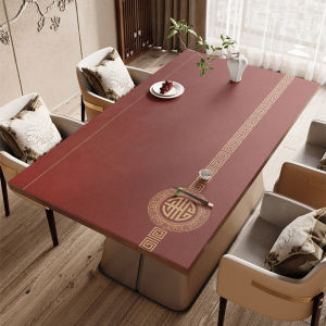 Taplak Meja Aesthetic Leather Kulit Taplak Meja Premium Quality Waterproof Ketebalan 1.2mm AntiLecet