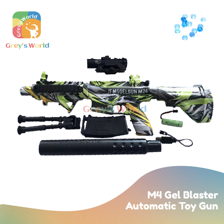 M416 electric automatic battery operated gel blaster toy for boys ...