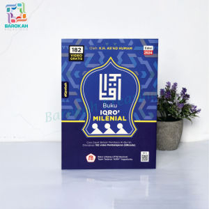Original 100% Iqro Qrcode Edisi 2024 Barcode Full Colour 182 Video Per Halaman Lengkap Jilid 1-6