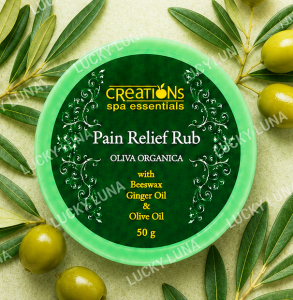 CREATIONS PAIN RELIEF RUB 50g. (The Original) Old Packaging Anti Stress Relaxing Scent Creations Spa Essentials