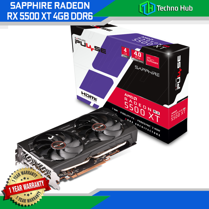 Sapphire 5500 xt nitro+