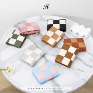 Dompet Wanita OLLA Wallet JIMS HONEY Dompet Import Dompet Lucu Dompet Unik Dompet Warna-warni OOTD COD Free exclusive Box