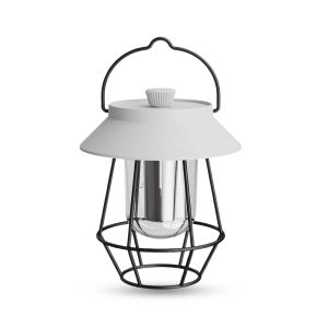 Lampu Camping Tenda LED DQ308 Portable Emergency Lights 5000mAh Rechargeable Retro Lamp PowerBank