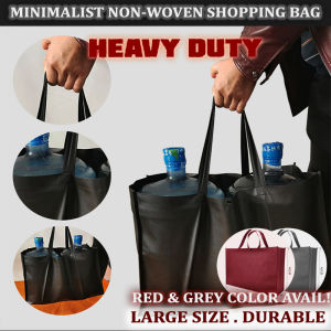 Large Recycle Bag Big Grocery Bag Big Tote Bag Big Shopping Bag Large Reusable Bag Foldable Bag Non Woven Black Bag