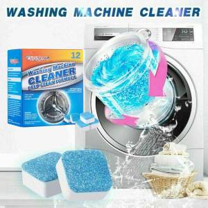 12PCS/Box Washing Machine Effervescent Tablets: Decontamination & Oxygen Cleaner