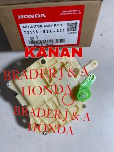 CENTRAL LOCK ACTUATOR MOTOR DOORLOCK JAZZ GD3 CITY GD8 IDSI VTEC CRV GEN 2 RD4 RD6 CIVIC ES CENTURY VTI VTIS 2001 2002 2003 2004 2005 2006 2007 2008 HONDA 72115-S5A-A01 72155-S5A-A01 ASLI ORIGINAL AKTUATOR DOOR PINTU DINAO DEPAN BELAKANG BAGASI KANAN KIRI