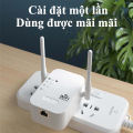 Bộ Kích Sóng Wifi Cao Cấp wifi 4 Râu Cực Mạnh, Cục Kích Wifi Siêu Khỏe Tăng Sóng Wifi Lên Tốc Độ Cao 300Mbps Sử Dụng Siêu Mượt, Bộ Tiếp Nối Sóng Wi-Fi Mở Rộng Sóng Cực Xa Cam Kết Hàng Chính Hãng. 