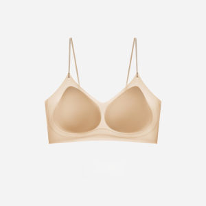 Bra Underwear Women Camellia Fragrance Ultra-Thin Shoulder Strap Daily Wear/Comfort Gather/Cool Sensation/Seamless