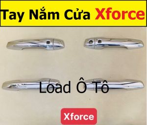 Ốp Tay Hõm Cửa Xe Mitsubishi Xforce 2026-26 Mạ Crom Cao Cấp Bộ Tay Nắm Và Hõm Cửa Xforce Sẵn Keo Dán 3M