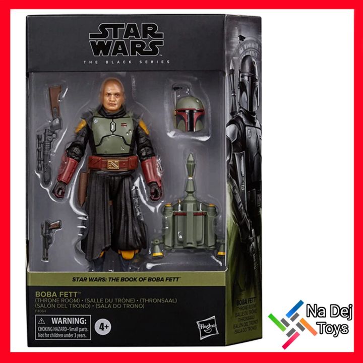 Boba Fett Throne Room Star Wars The Black Series 6 Figure สตาร์วอร์ส แบล็คซีรีส์ โบบา เฟตต์ ขนาด