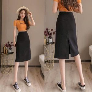 Chân Váy Chữ A Dáng Dài Xẻ Sau Lưng Cao Tôn Dáng dài 70cm Chất Liệu Cao Cấp -DTS- Mã 099