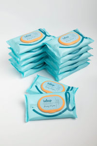 beleap Biodegradable Baby Wet Wipe Tissue (12x 40s)- Extra Large Extra Thick