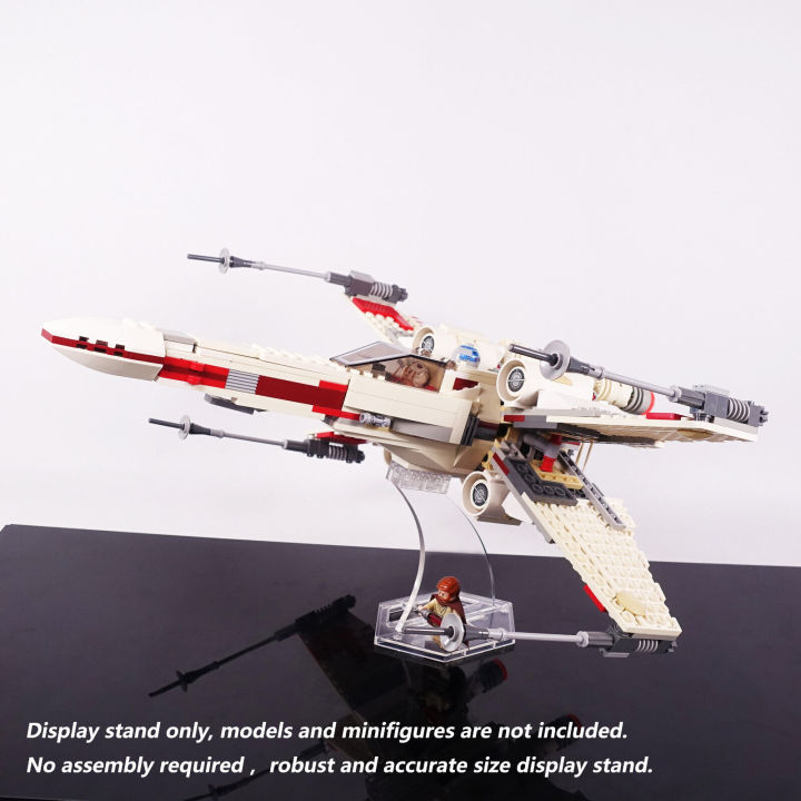 Display Stand for LEGO 9493 75301 X-wing Starfighter, Acrylic 3D