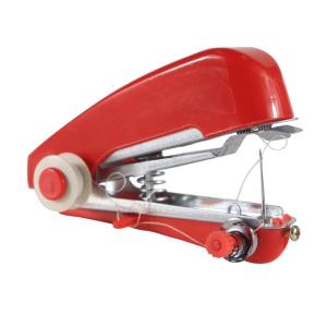 Handheld Sewing Machine Small Portable Manual Sewing Machine Stitching Machine Handy Needlework Tool for Home Travel Use