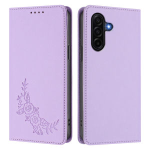 Luxury Casing For Samsung Galaxy A57 5G A37 A26 A17 A56 A36 A55 A35 A16 A54 A34 A15 A25 5G Flowers Pattern Wallet Leather Card Slot Book Flip Stand Skin Cover Case