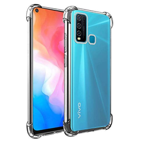 เคสใสกันกระแทก / เคสสีดำลายเคฟล่า (ใช้ใส่ด้วยกันได้2รุ่น) วีโว่ วาย30 / วีโว่ วาย50 ขนาดหน้าจอ 6.53นิ้ว Case Tpu Shockproof For Vivo Y30 / Vivo Y50