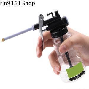 RIN9353 Meta Refueling Hand Pump Car Repair Tool Oiler Grease Oil tank With Oil Spray Hose Car Oil Pot Bottle Oil Can Oiler