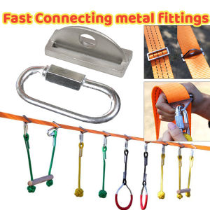 Swing Hanging Accessories Slackline Metal Fittings Mounting Buckle