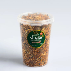 น้ำพริกหนังปลาแซลมอนกรอบ โดย อ.มัลลิการ์ แพ็คเกจสุดคุ้ม 130 กรัม กรอบ อร่อย แซ่บ นัว ไม่อมน้ำมัน ไม่เหม็นหืน