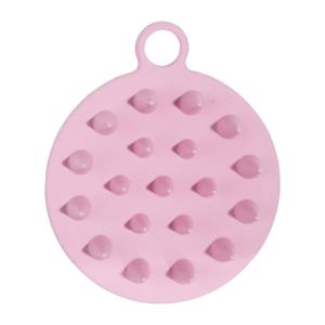 Silicone Bàn chải mát xa da đầu gội đầu bàn chải ướt và khô bàn chải dầu gội Bàn chải cọ người Bàn chải tắm massage đầu bàn chải