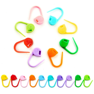 1000 Mixed Stitch Markers Plastic Positioning Buckle Knitting and Crocheting Accessories