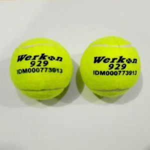 Bola Tenis / Kasti Werkon 929 (1 buah) | tennis ball latihan lapangan | balls karet original