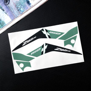 Suitable for ZONTES 150X 2026 Motorcycle Front Fender Suspension Frosted Scratch-resistant Waterproof Sticker