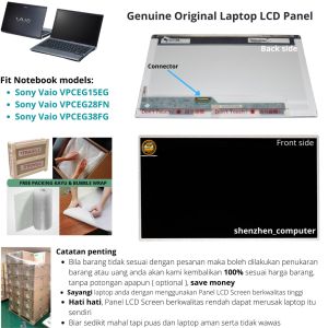 LCD Sony Vaio VPCEG15EG VPCEG28FN VPCEG38FG Laptop Panel Screen