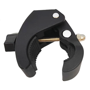 Handlebar Clamp Mount Base Motorcycle Phone Mount Holder Claw Clamp Base 1/4in Thread for Rail Up to 1.77in Diameter
