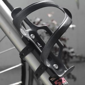 Adjustable Bike Beverage Kettle Stand Base Water Bottle Cup Holder Mount Adapter for Cycling Accessories in Black and Silver