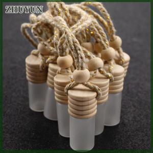 ZHUYUN 10pcs 5ml Car Perfume Bottle for Essential Oils Air Freshener Perfume Pendant