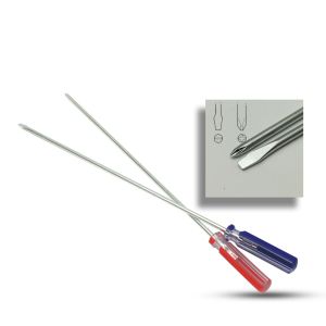 Obeng Panjang Set 2 Pcs 12 Inch 300 mm x 5 mm Plus Minus 30 cm Ujung Magnet Murah