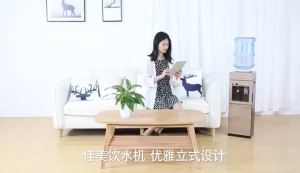 Water Dispenser Home Standing Hot and Cold Household Temperature Ice-Hot Office Water Boiler Barrel Old-Fashioned Water Dispenser Heightened