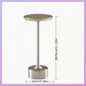 Wireless Table Lamp Touch Sensor Rechargeable Desktop LED Reading Lamp for Restaurant Ho Bar