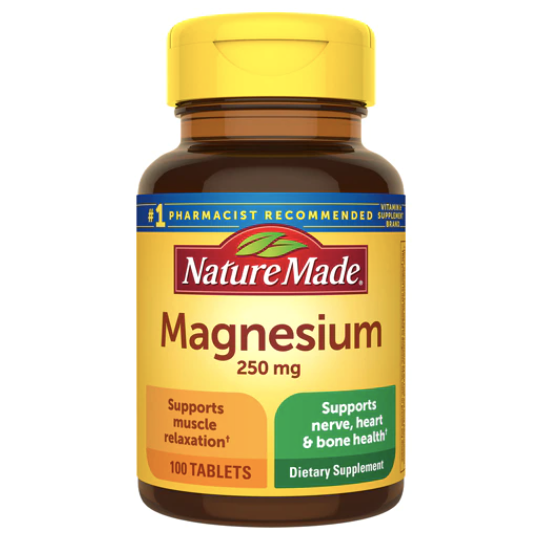 Nature Made Magnesium 250 mg 100/200 Tablets (magnesium oxide) | Lazada PH