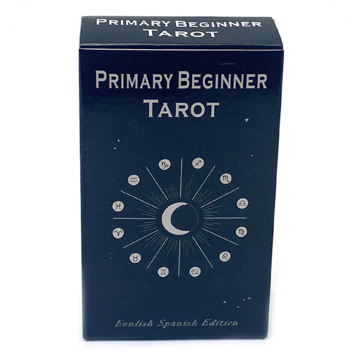 Primary Beginner Tarot 78 Cards Paper Manual Card Games | Lazada