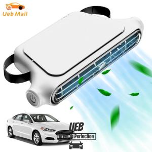 [UEB Mall]Car Air Cooling Fan 3 Speeds Adjustable Electric Car Seat Fan 5V/2A Car Rear Backrest Fan Car Interior Accessories