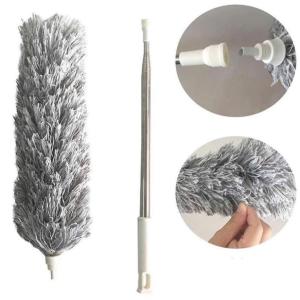 Chổi Quét Mạng Nhện Trần Nhà 2.8m – Chổi Lau Quạt Trần Phủi Bụi Trần Cao Cán Inox Rút Gọn Đầu Microfiber