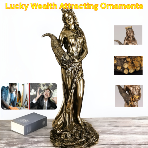 Lucky Wealth Attracting Decorative Ornaments For Home/Store Ancient Greek Goddess Of Wealth Handmade Ornaments